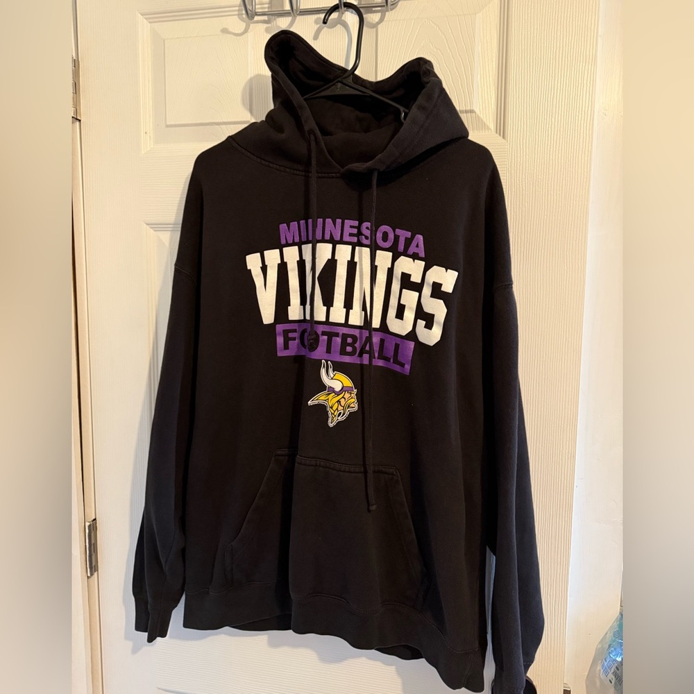 Minnesota Vikings Black Hoodie